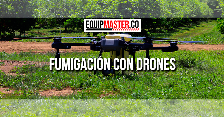 Fumigación con drones - Equipmaster