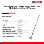 Motosierra Para Poda De Ramas Altas STIHL HT105 -Equipmaster