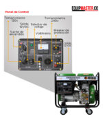 Planta electrica diesel 8kva -Equipmaster
