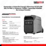 EcoFlow DELTA Pro 3 4096Wh 4000W -Equipmaster