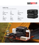 Generador Silencioso ECOFLOW RIVER 3 Max -Equipmaster