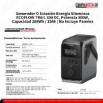 Generador silencioso 300w TRAIL 300 DC -Equipmaster