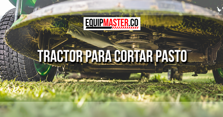 Tractor para cortar pasto