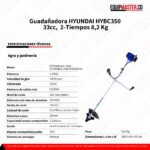 Desmalezadora HYUNDAI HYBC350 -Equipmaster