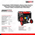 Ficha tecnica equipo de soldar forte WGI6500 - Equipmaster