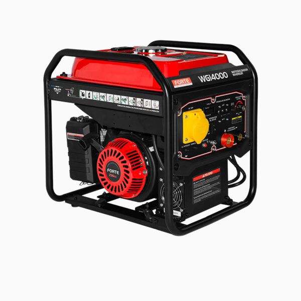 Motosoldador a gasolina forte wgi4000 arranque electrico -Equipmaster