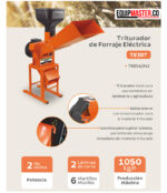 Trtirurador de forraje electrico Tramontina TE30T Equipmaster