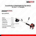 Ficha tecnica Guadañadora Para Arbustos Y Maleza B45la Equipmaster