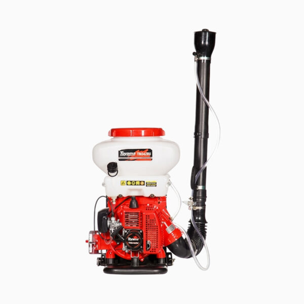Fumigadora de cañon Toyama TMD42BU vista general tanque 14 litros Equipmaster
