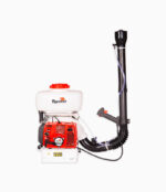 Fumigadora de cañon Toyama TMD57BU vista frontal tanque 14 litros Equipmaster