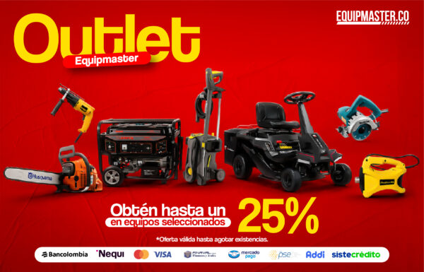 Ofertas limitadas Outlet Equipmaster